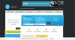 Desktop Screenshot of jobtech.fr